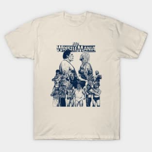 Vintage Pro Wrestlers of the 80s T-Shirt